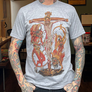 Crucifix graphic shirt