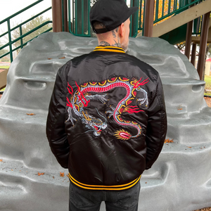 Dragon design jacket