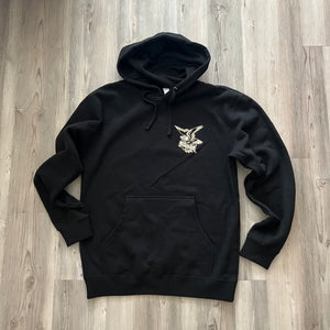 Front view of Speed Tiger Style Hoodie highlighting zip-up design and hood.