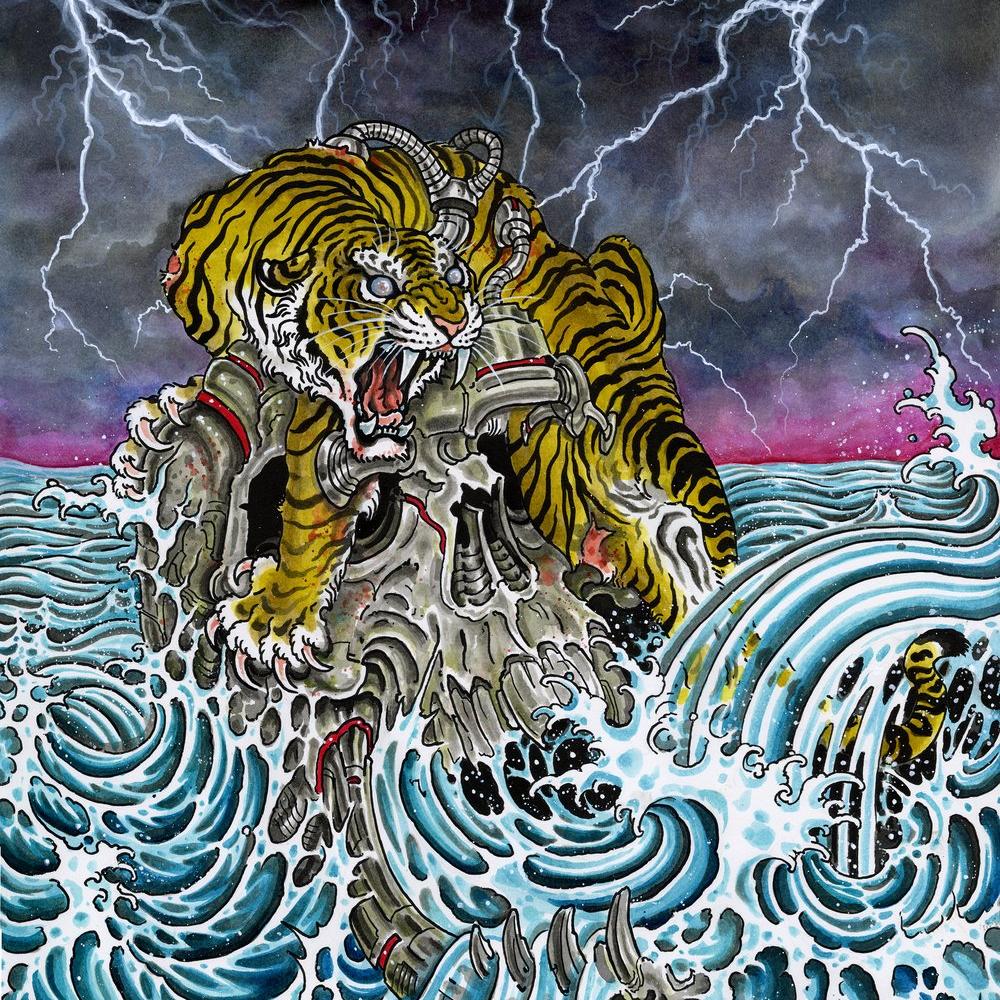 Tech Dependency giclée print by Tim Lehi – full 18×24″ artwork.