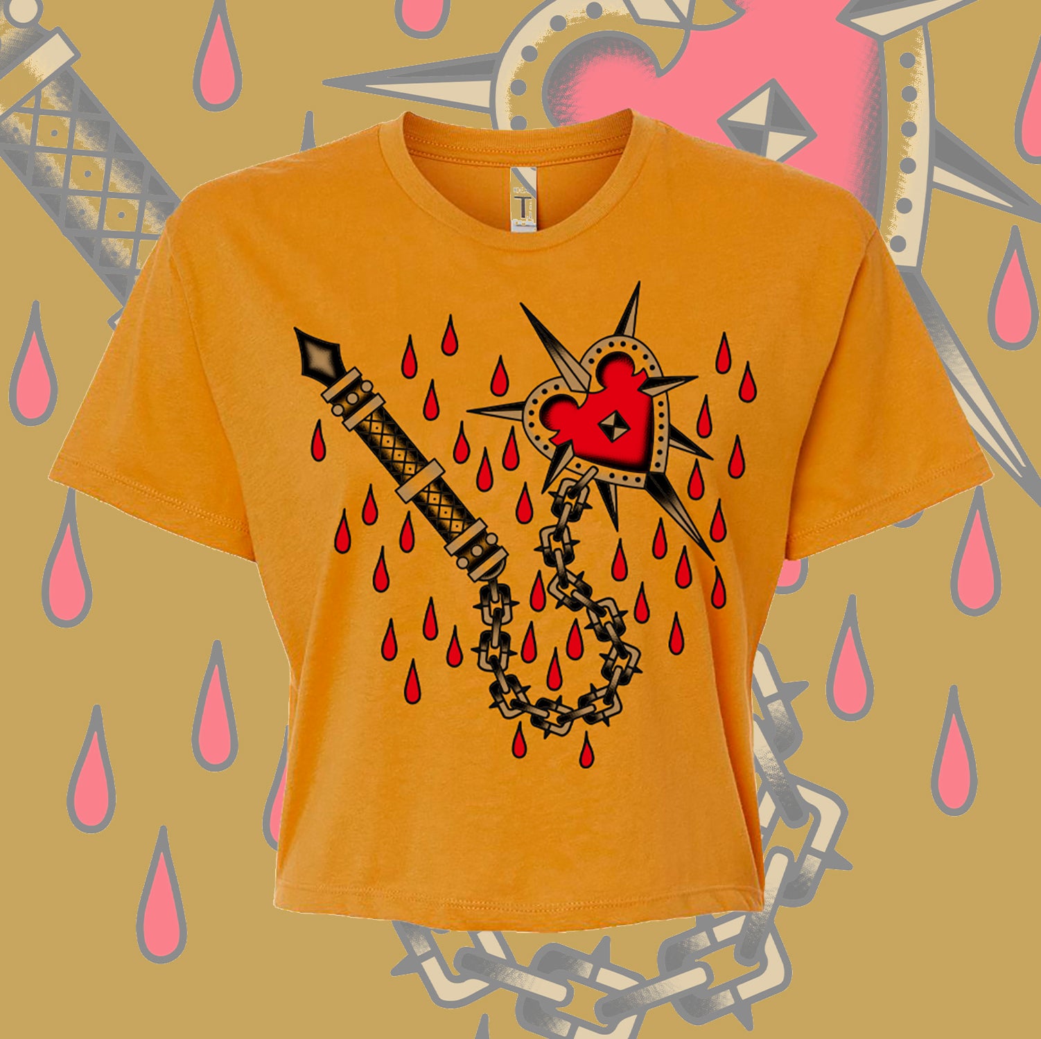 Love Kills Crop Top