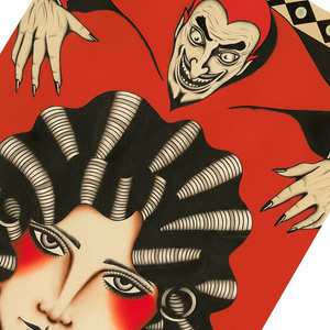 Front view of the Mindzai Diavolo T-Shirt featuring bold tattoo-inspired artwork.