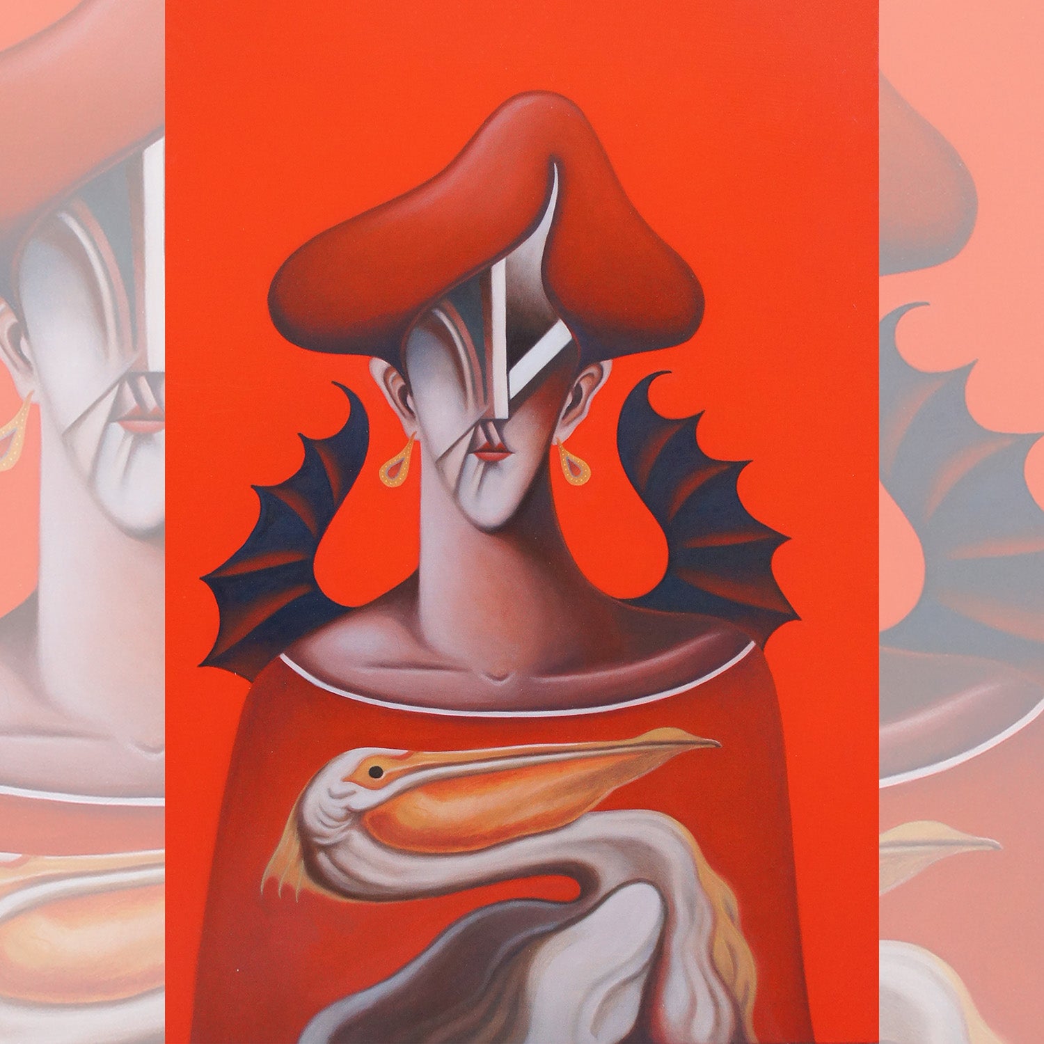 Gianluca Danieletto Rubedo – 13" x 19" giclée print on 340gsm Epson Cold Press paper.