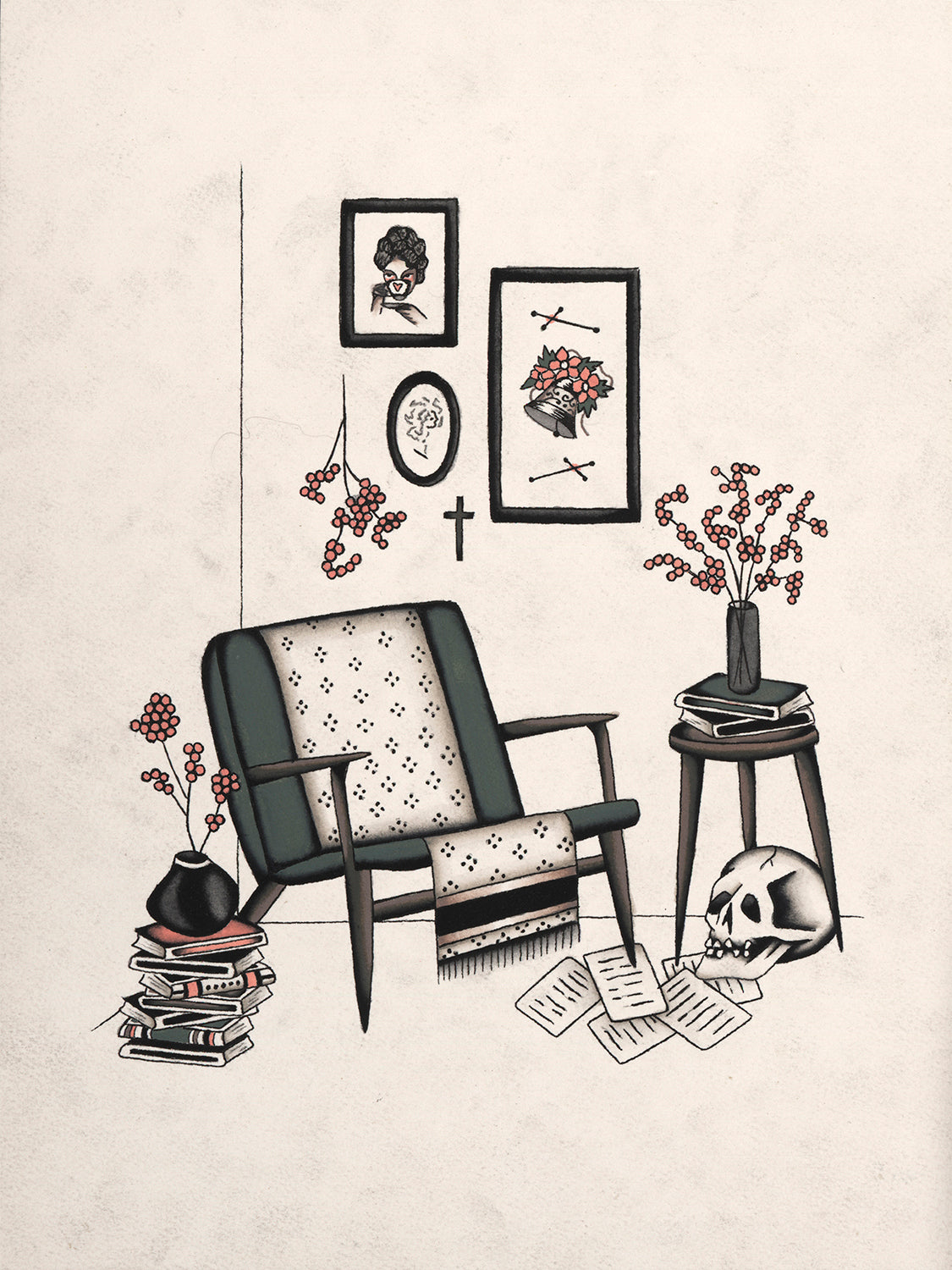 Rooms of the House print