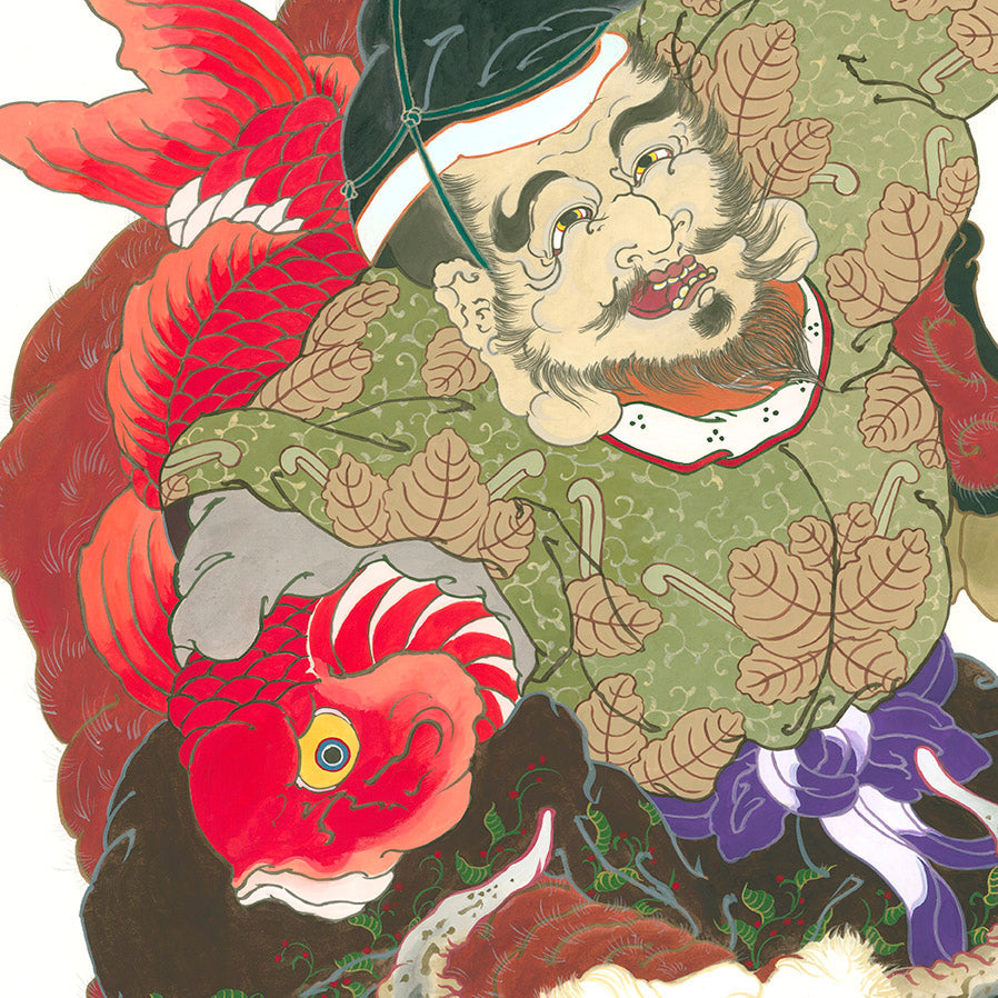 Japanese watercolor art