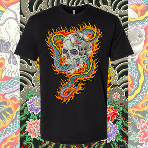 Skor Tattooer Keeper Shirt – Tattoo-inspired graphic tee with vintage design.