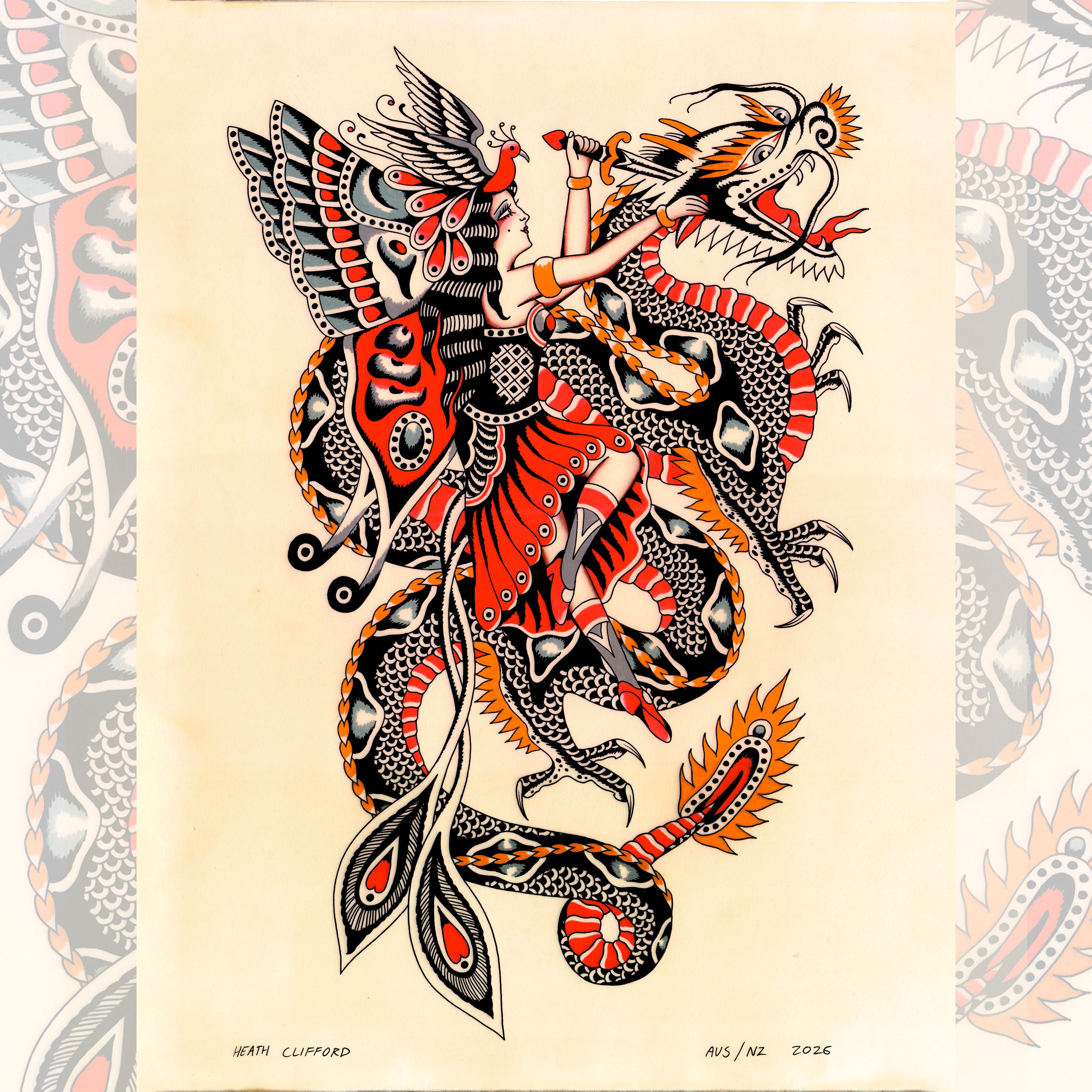 Heath Clifford - Butterfly Dragon