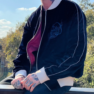 gothic bomber jacket