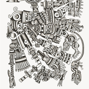 Tezcatlipoca art print