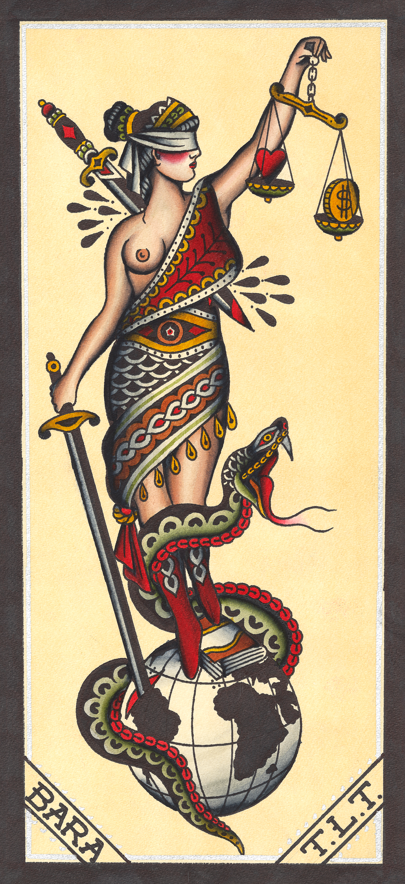 El Bara - Judgement Giclee 1