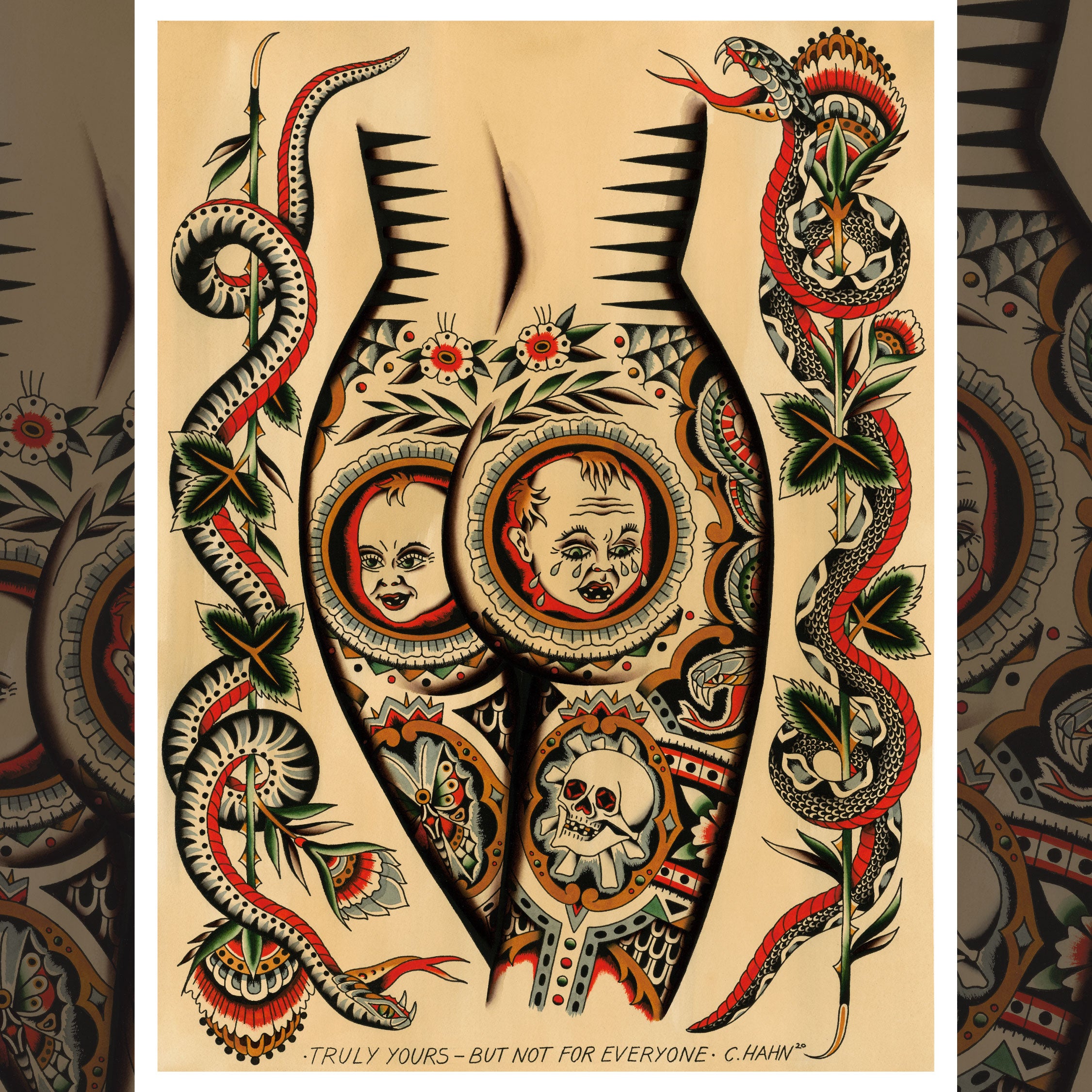 Snake artwork design