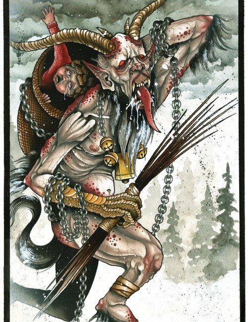 Krampus artwork design