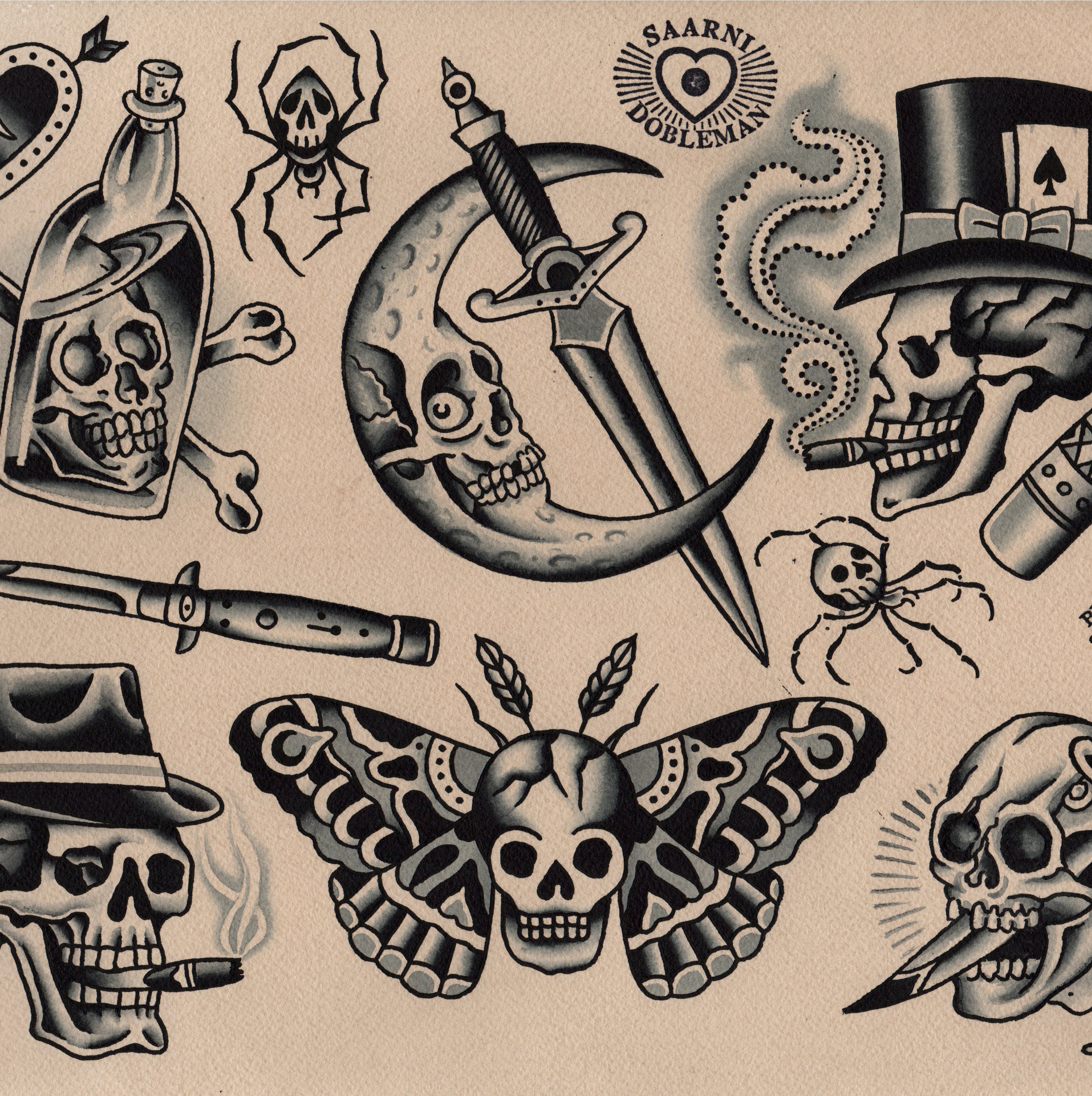 Tattoo art prints