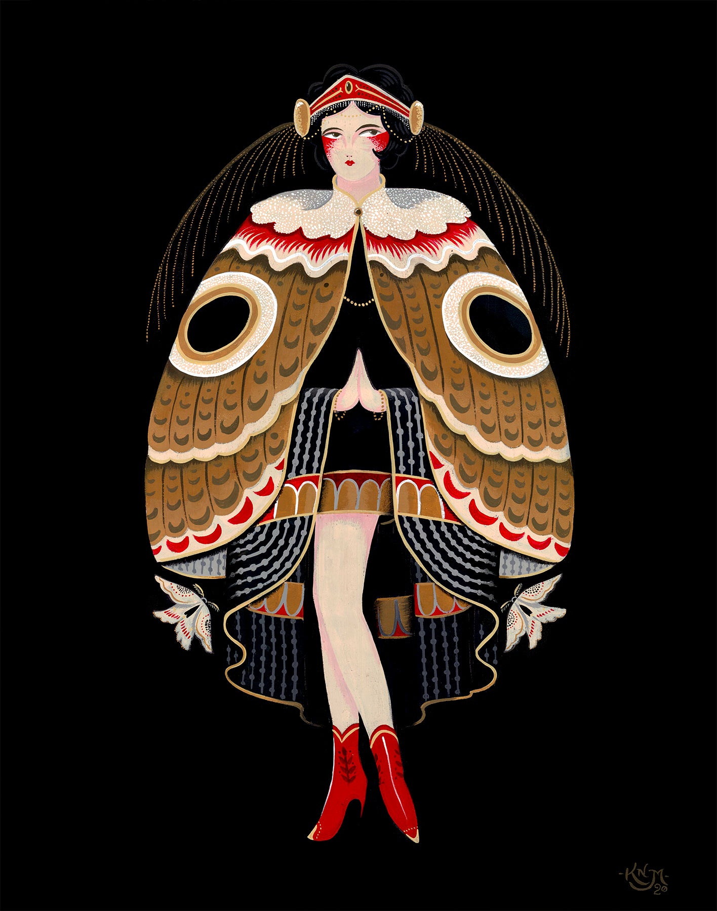 watercolor insect art