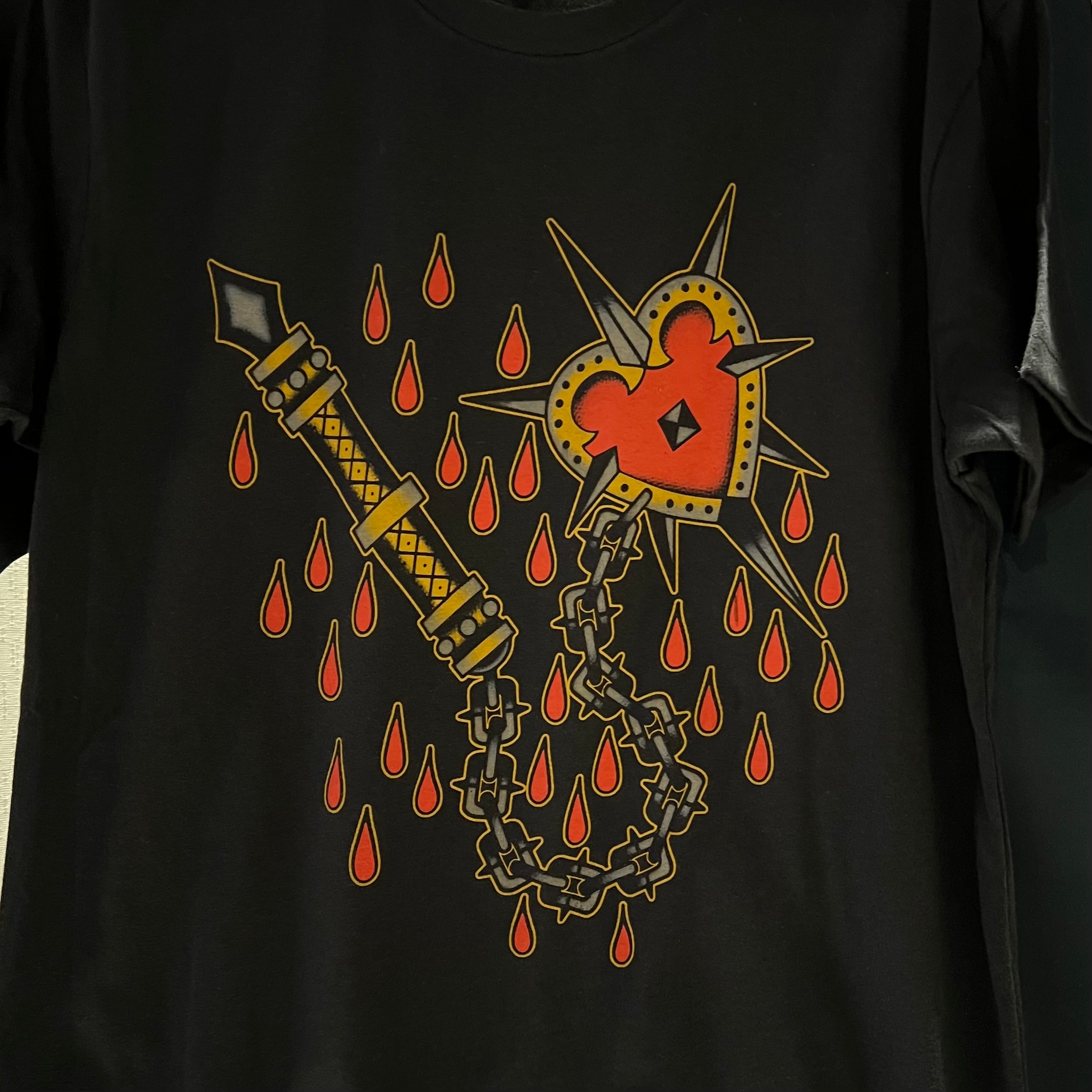 Back view of love Kills Crop T-Shirt showcasing fit and cut