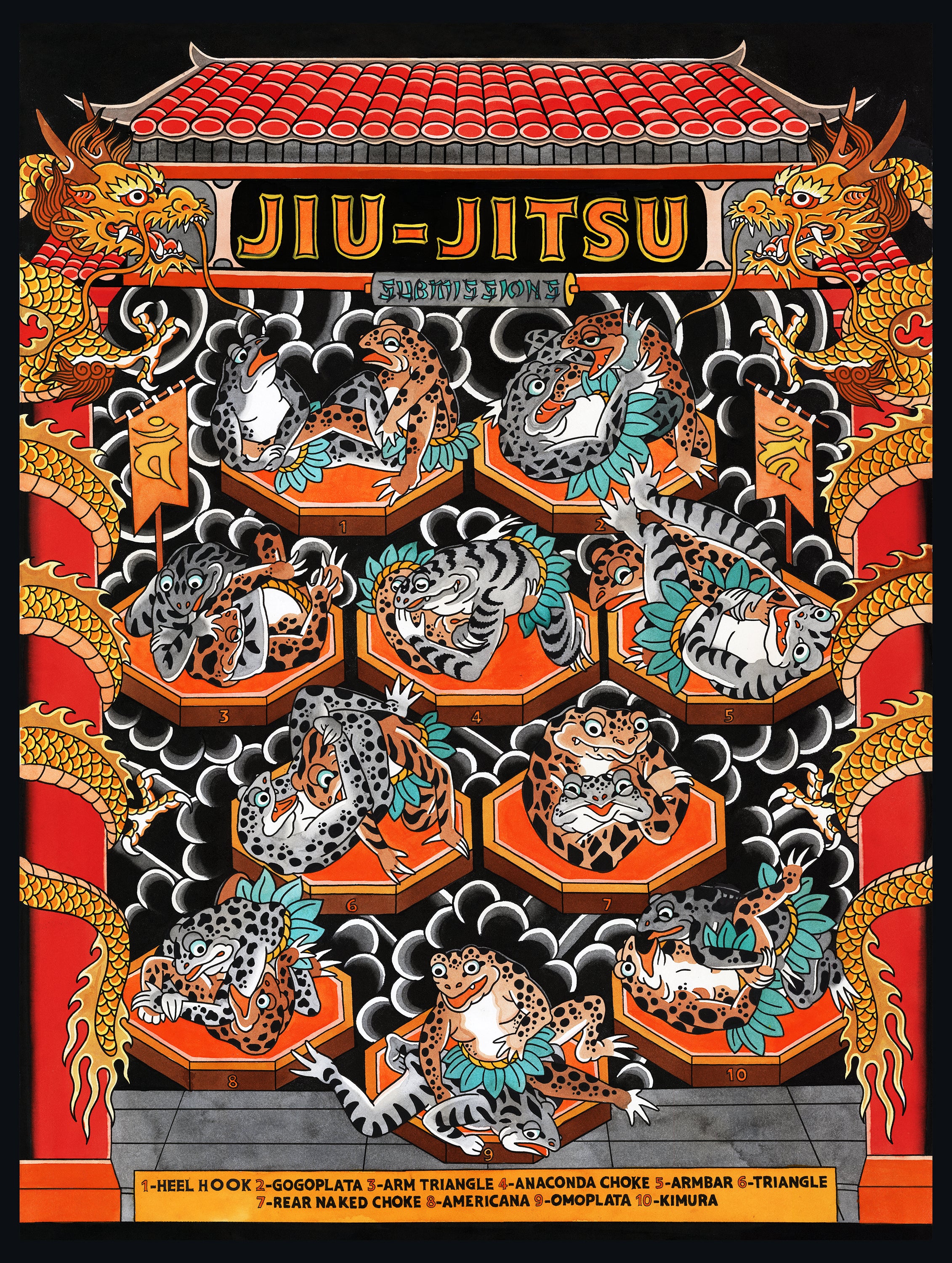 martial arts tattoo designs