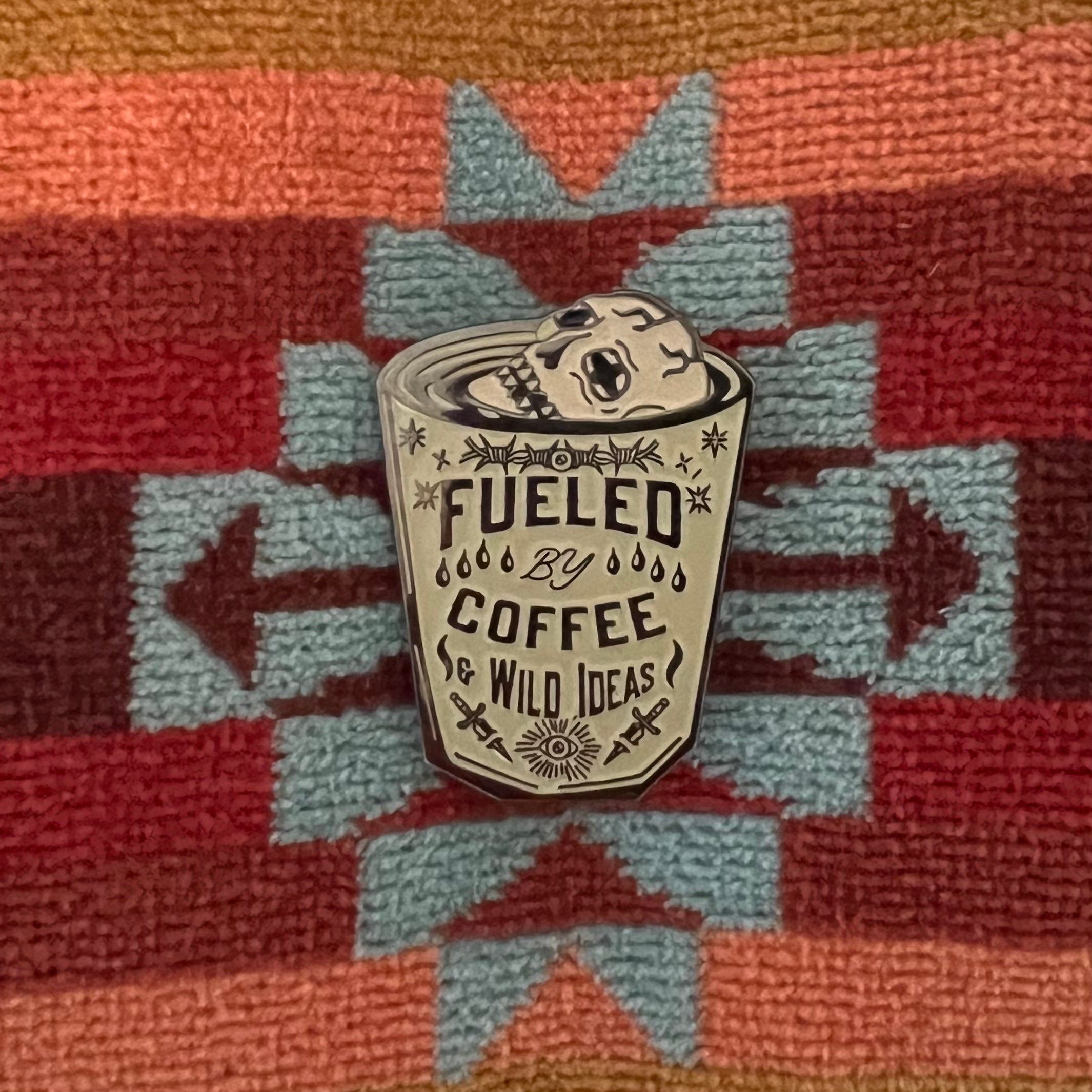 Coffee & Wild Ideas Pin