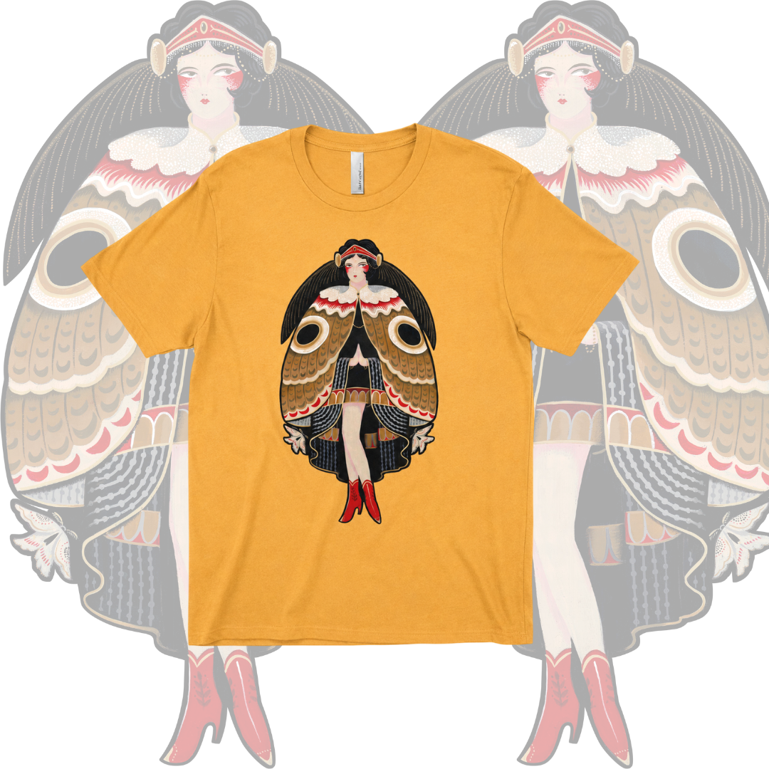 Moth T-Shirt | Kyler Martz – Vintage Tattoo Tee