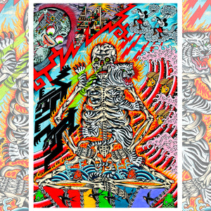 Capilli Death Wave limited edition giclée art print