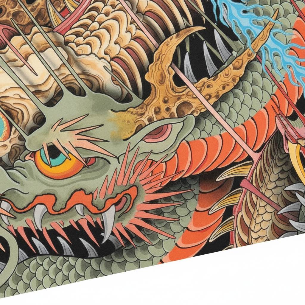 Stu Pagdin - Dragon Split Press Proof