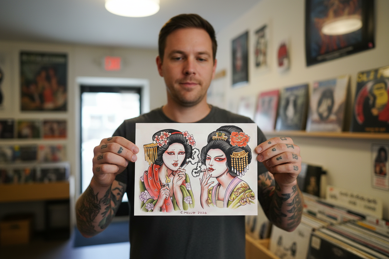 Court Mello - Smokin Geisha