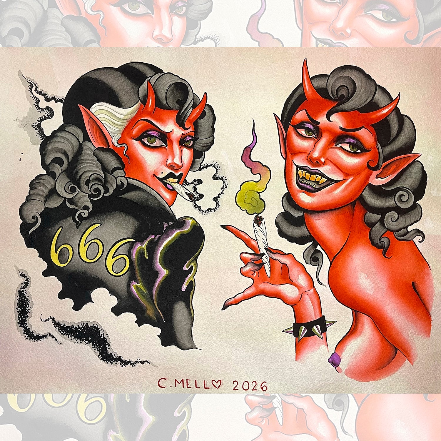 Court Mello - Smokin Devils