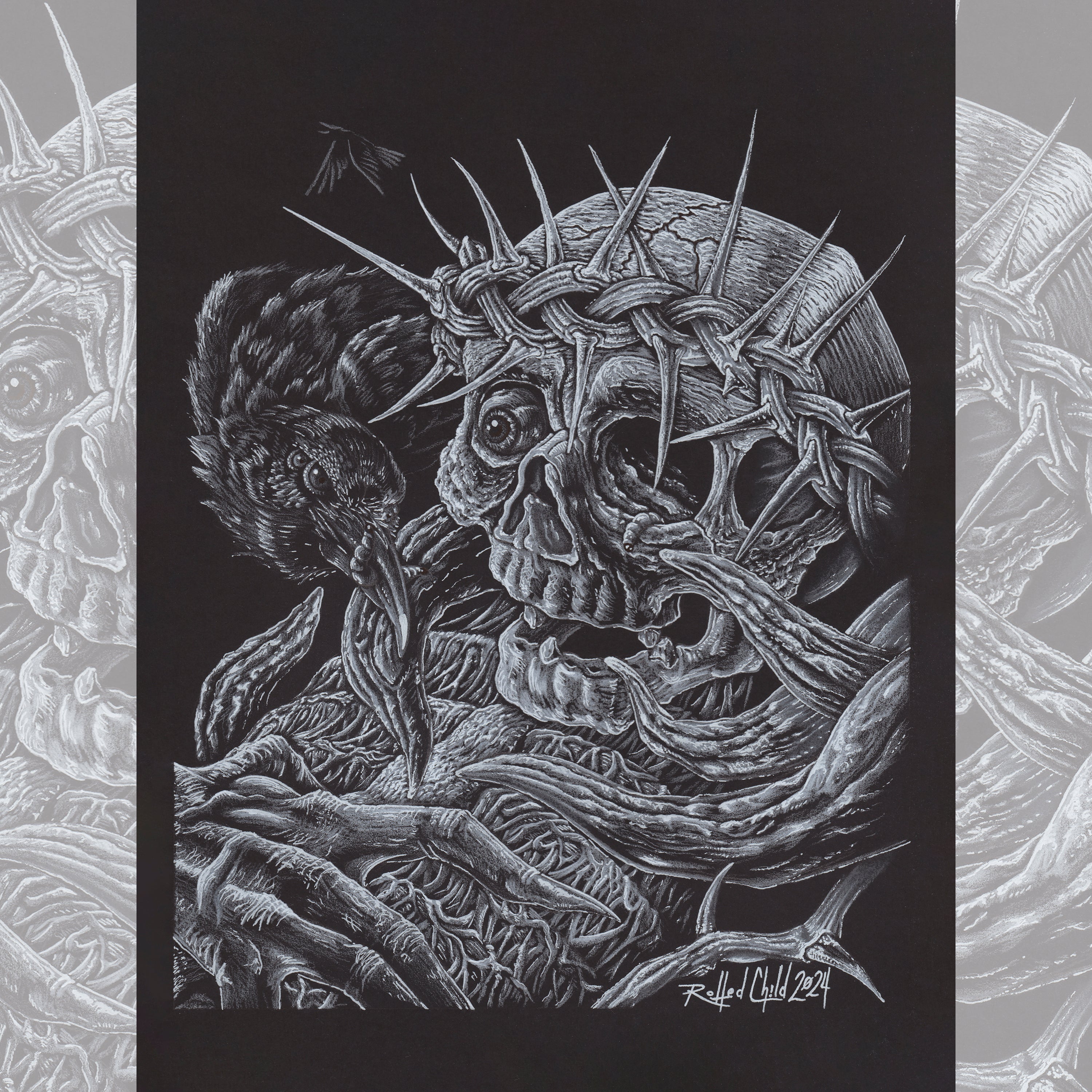 Rotted Child Art Print | Dark & Unique Poster