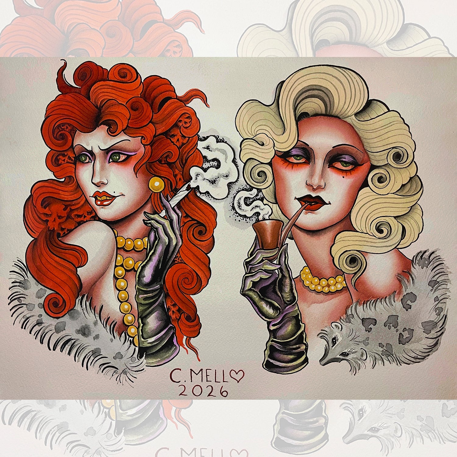 Court Mello - Smokin Flapper