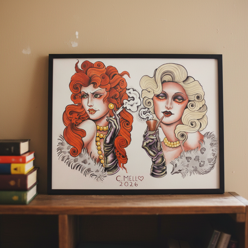 Court Mello - Smokin Flapper