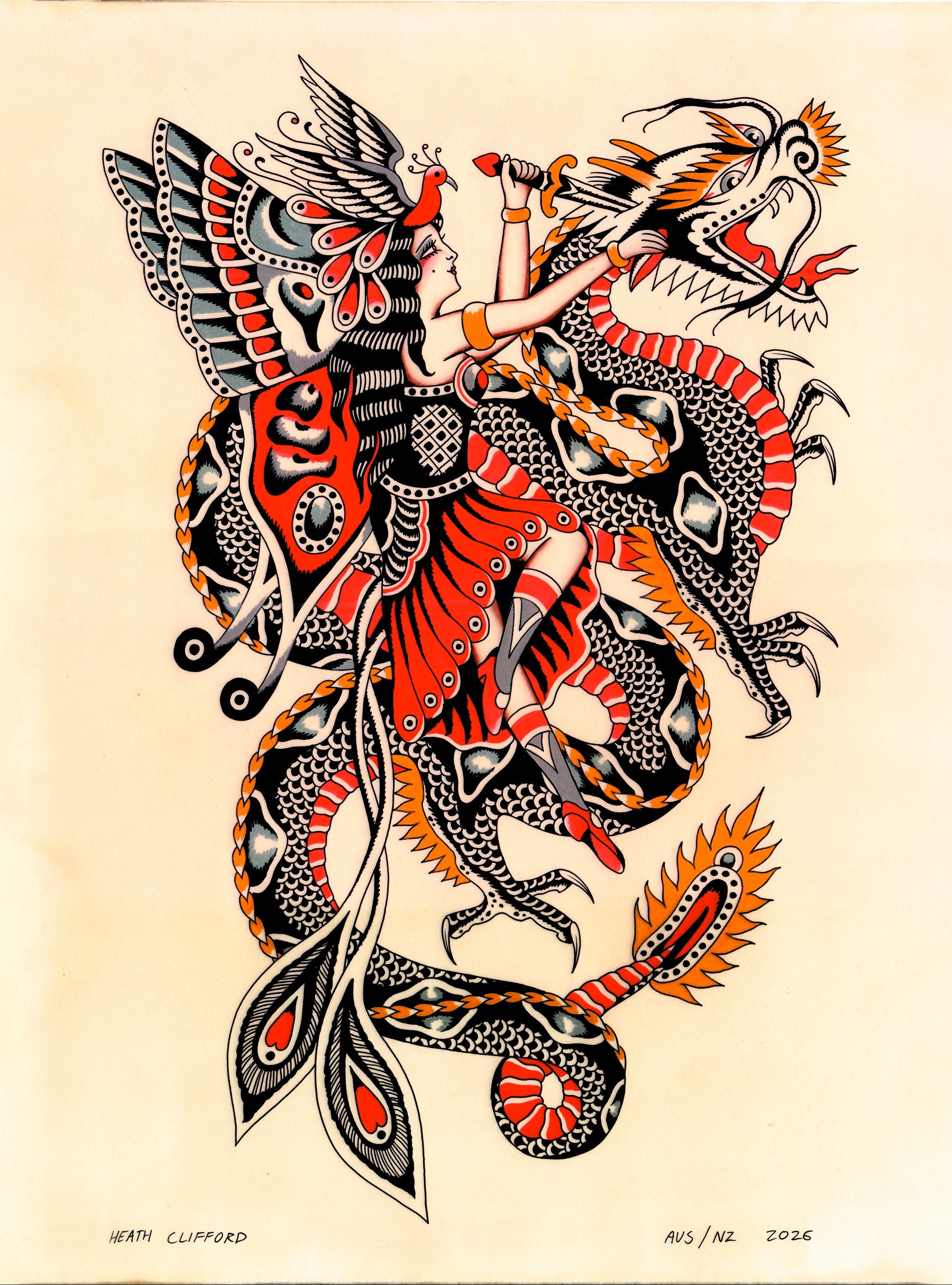 Heath Clifford - Butterfly Dragon