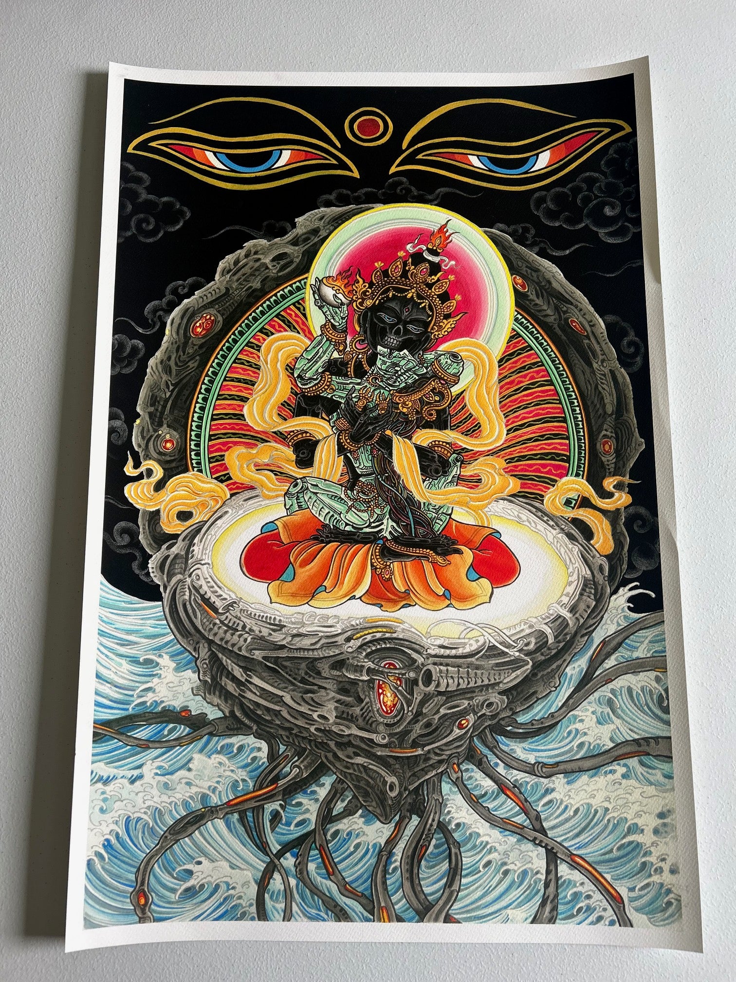 Klem Diglio - Wrathful Heruka - PRESS PROOF