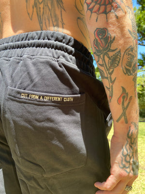 scorpion design shorts