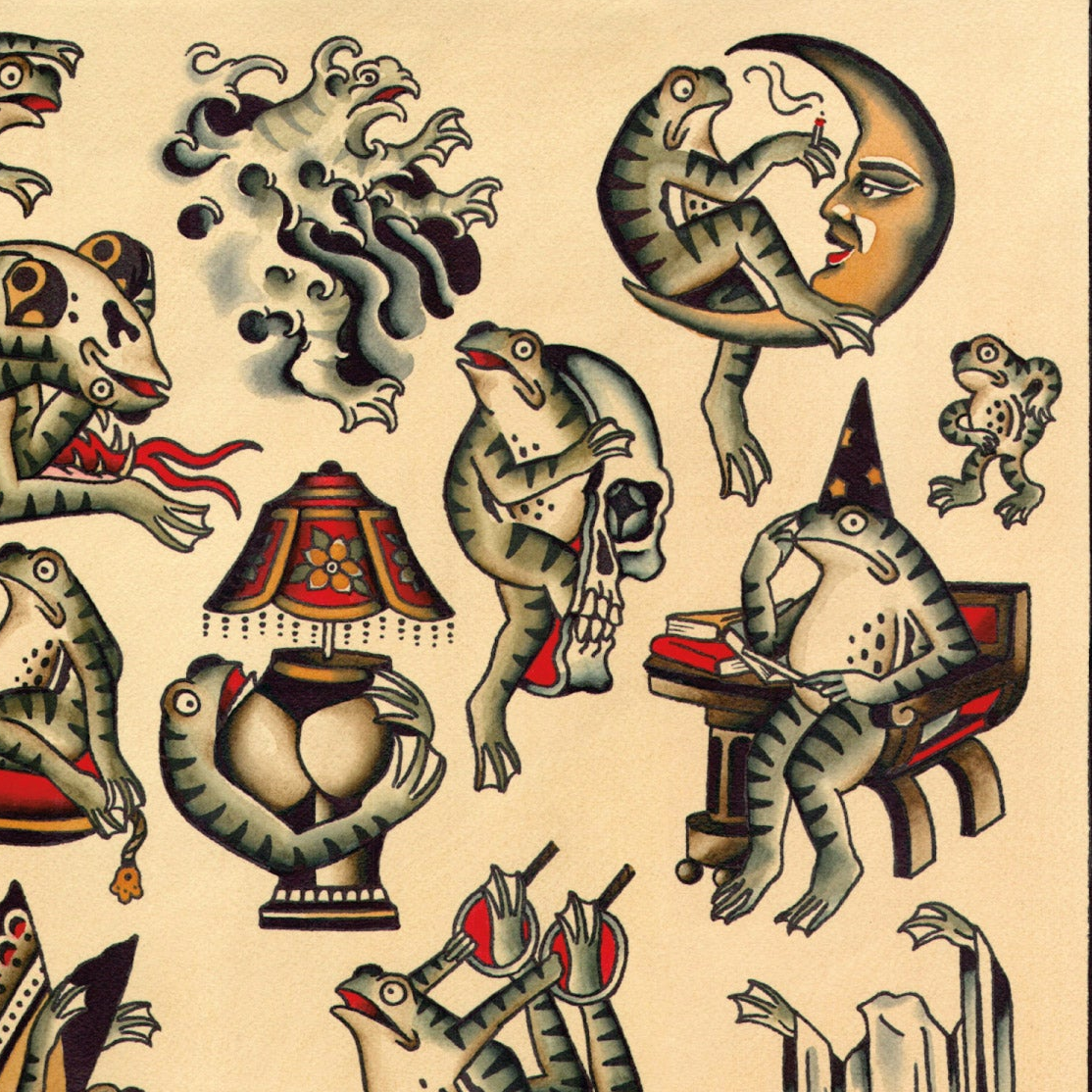 J.A. Watkins - "Frog Porkchop #1"