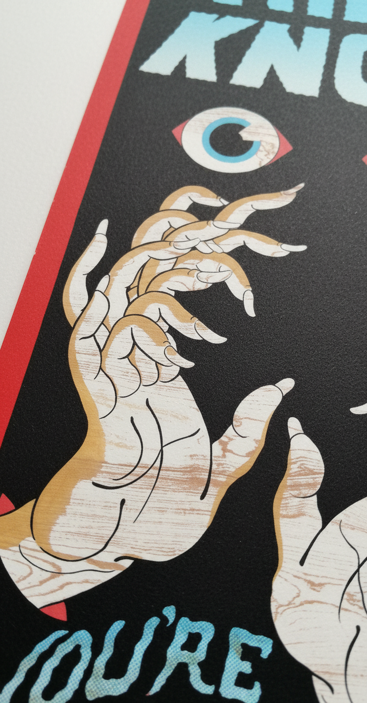 Mike Barker - "They Know You're High" Print