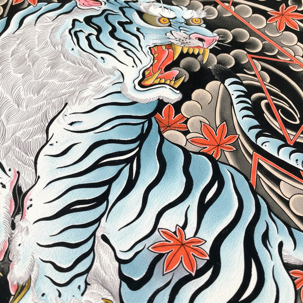 Ryan Ussher - Blue Tiger