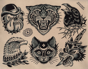 Animal set artwork