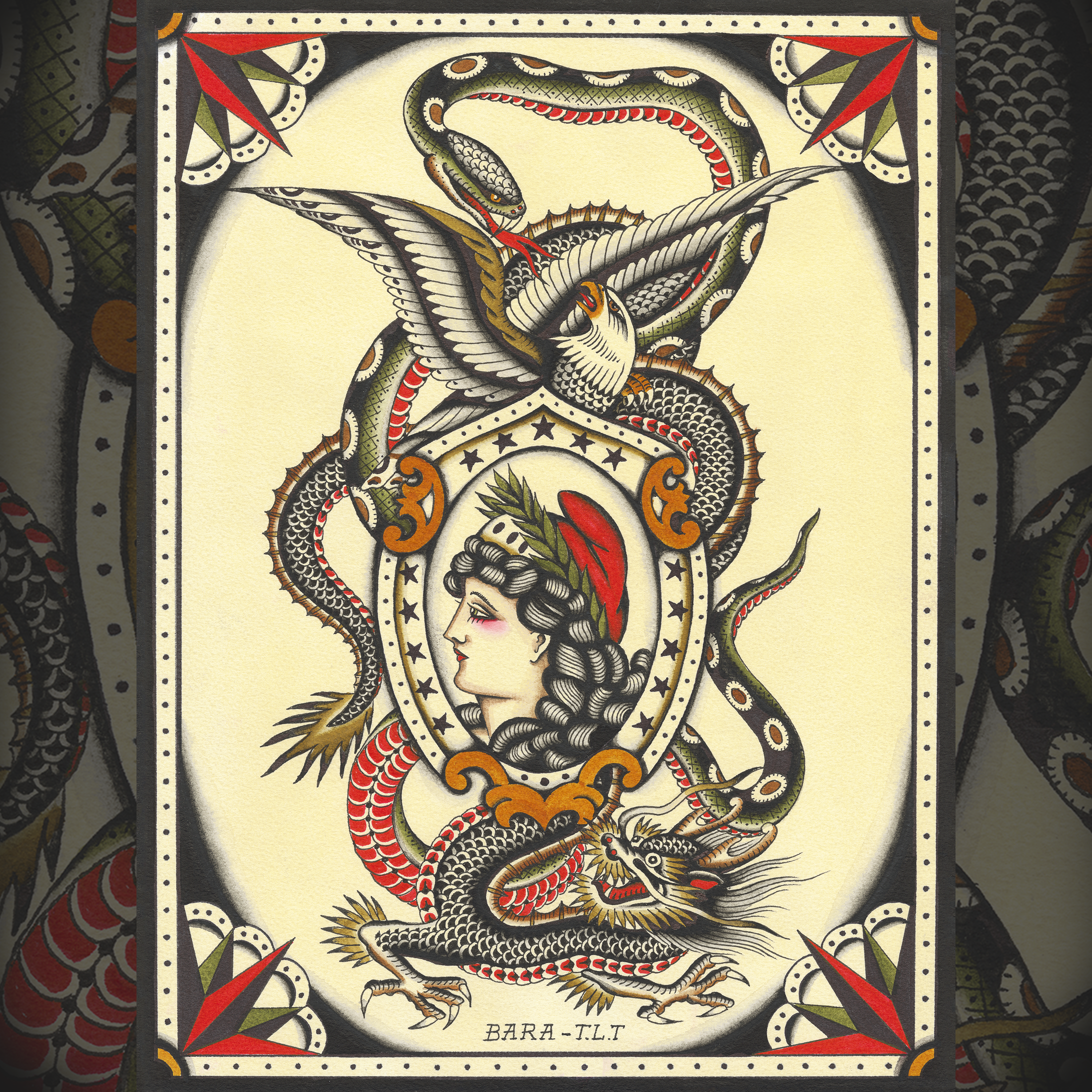 Custom tattoo flash