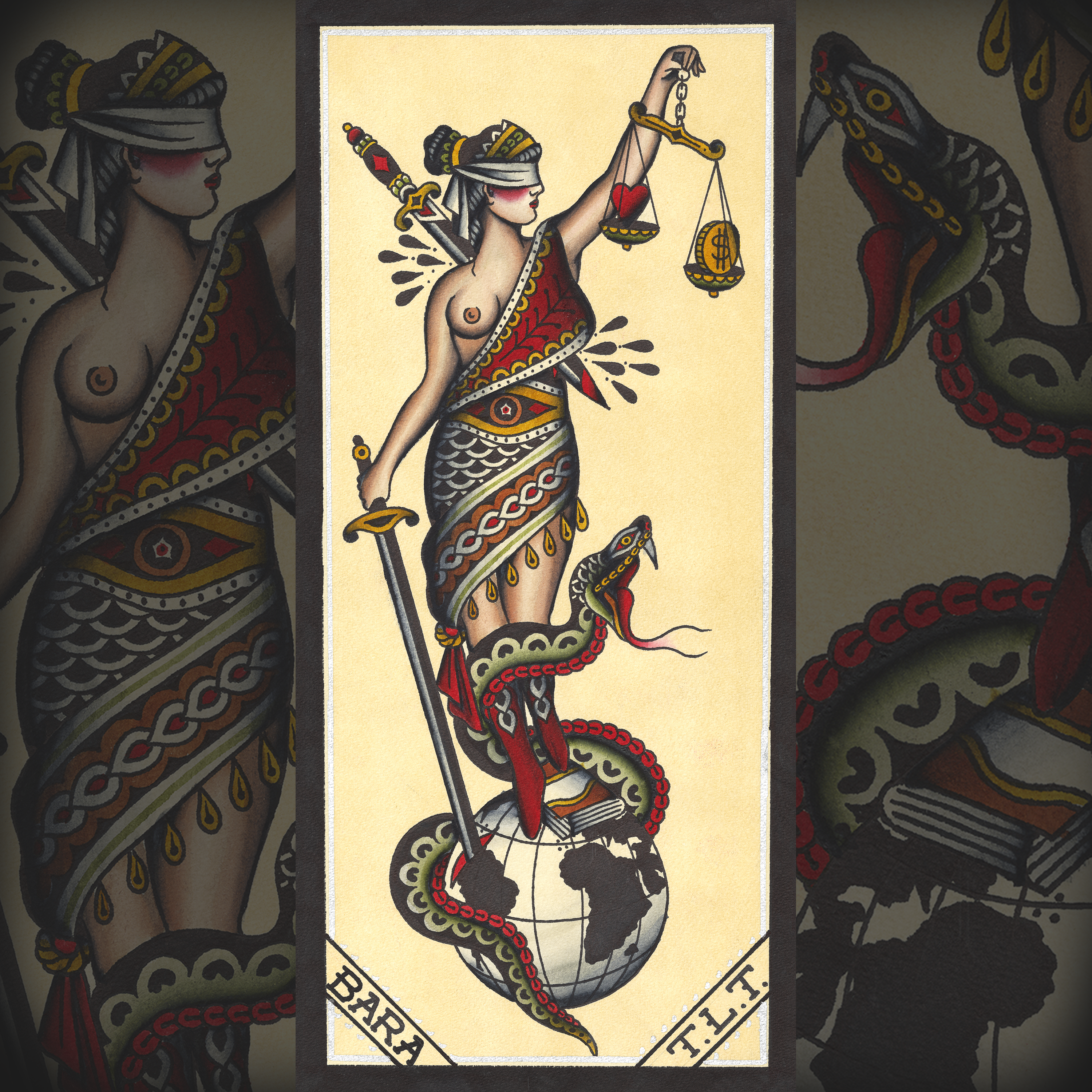 Judgement art print