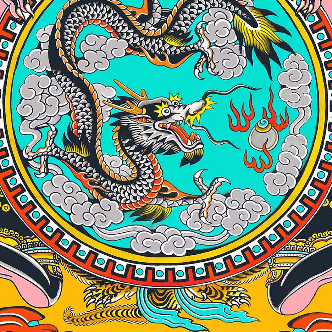 dragon and cloud tattoo