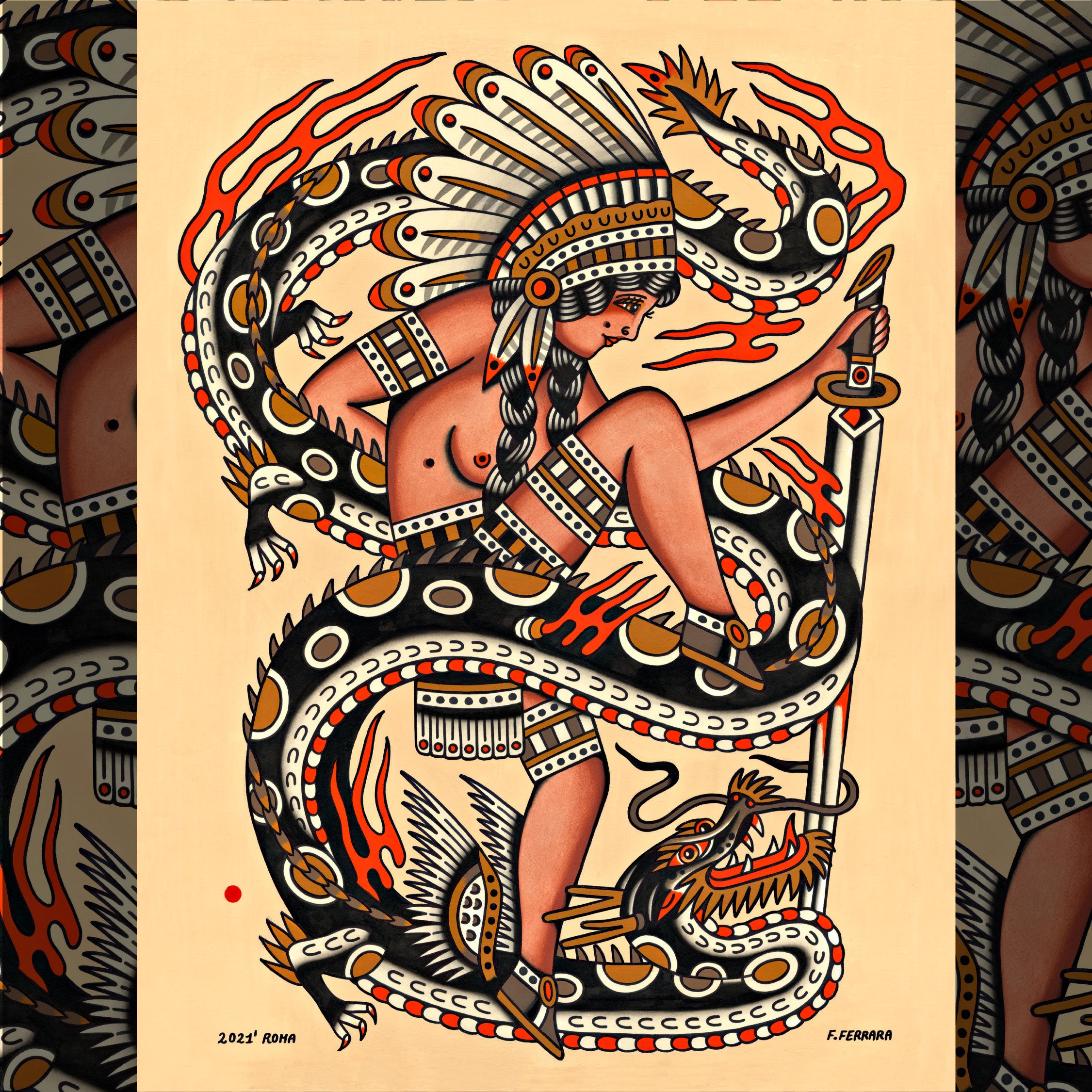 tribal-inspired art prints